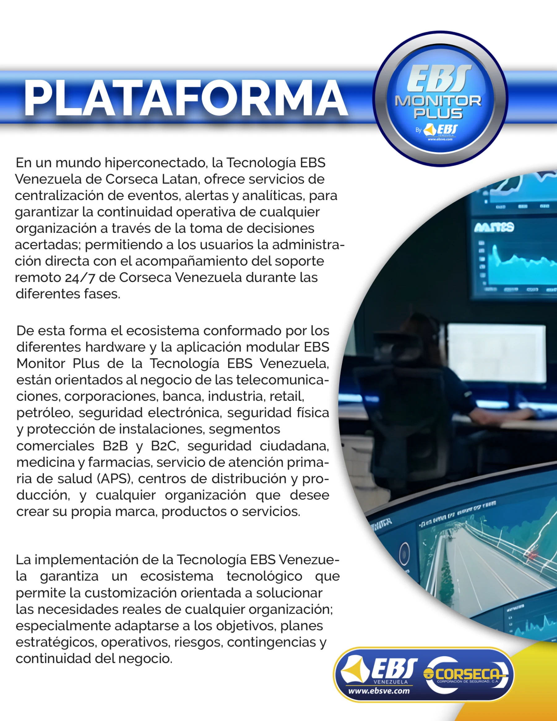 Plataforma EBS Monitor Plus